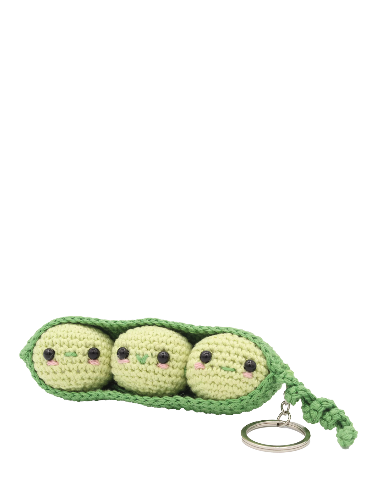 Hardicraft pea pod bag pendant crochet kit 18cm, imported from the UK
