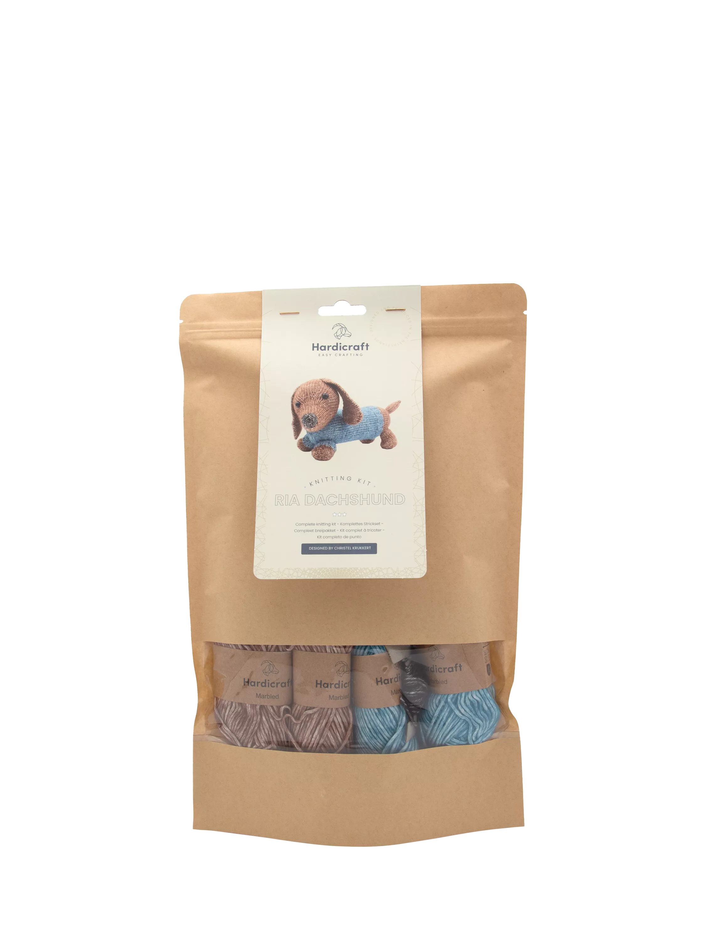 Hardicraft Ria Dachshund knitting kit 30cm (British brand)