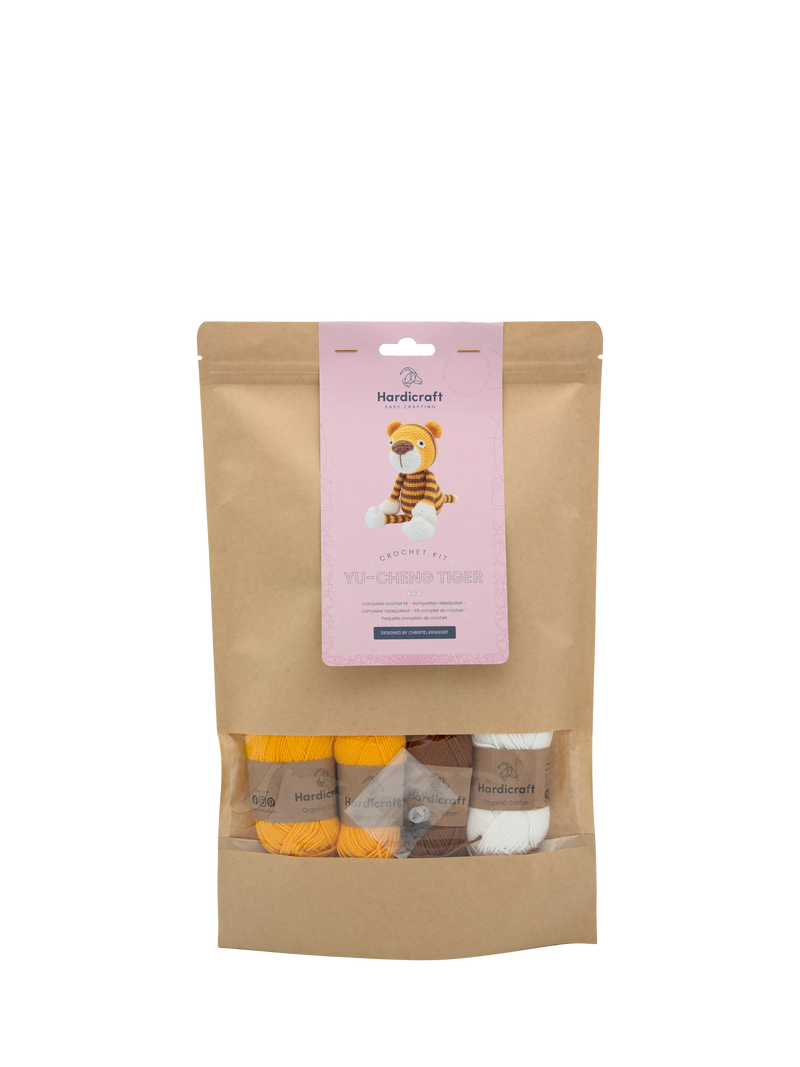 Hardicraft Tiger Crochet Kit 24cm, imported from the UK