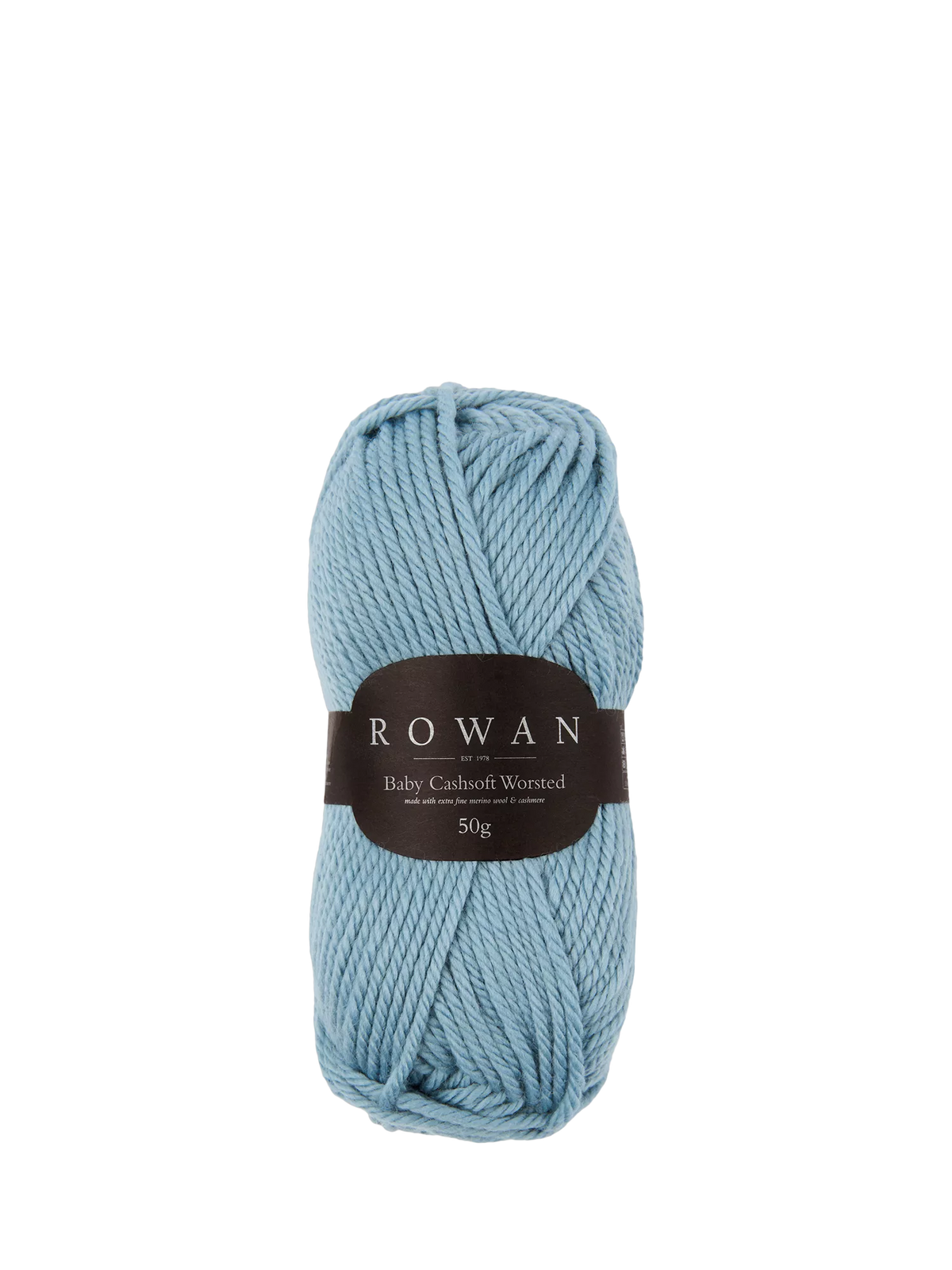 Rowan Baby Cashsoft Worsted Aran Knitting Yarn, 52g, Blue