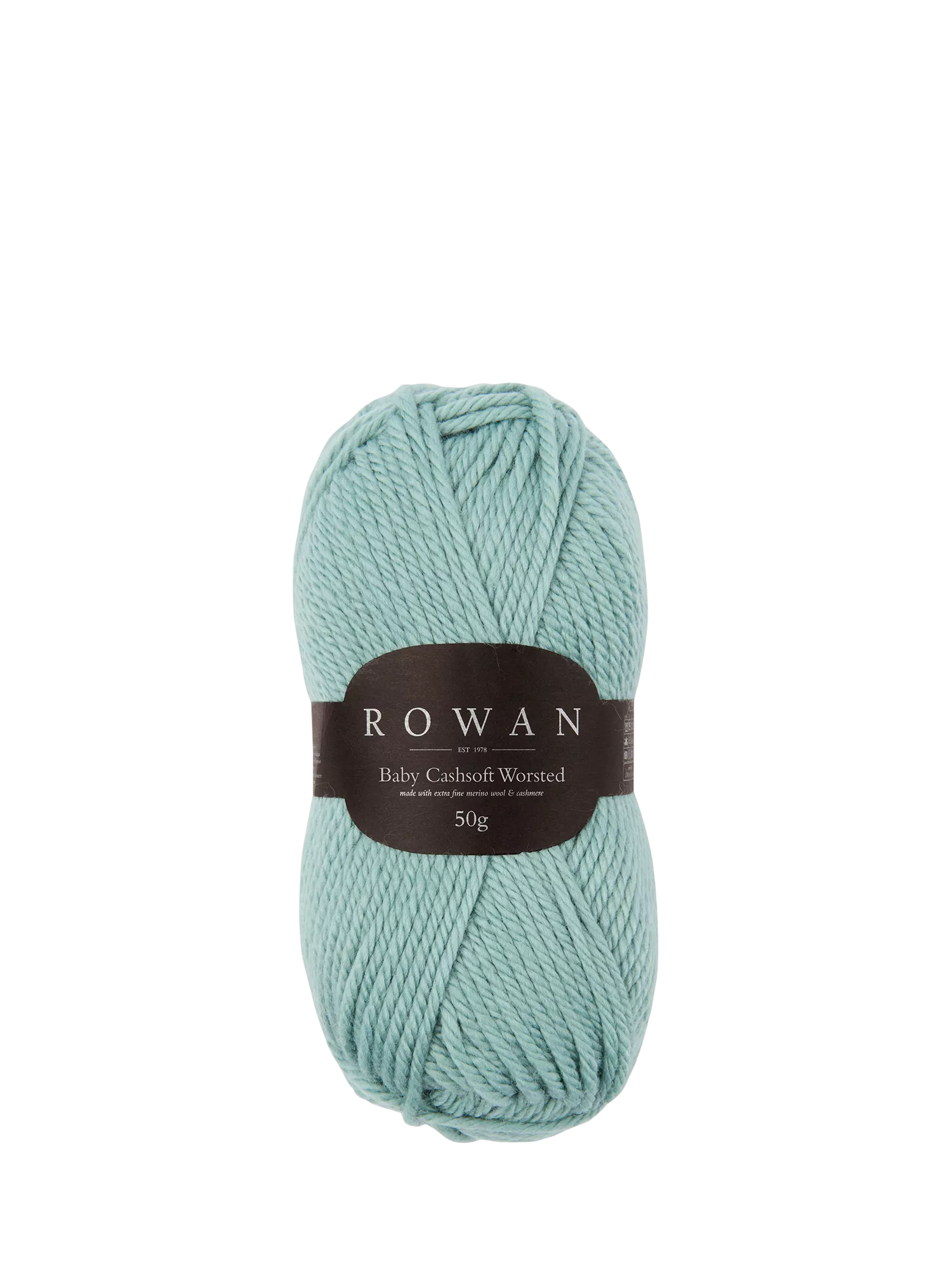 Rowan Baby Cashsoft Worsted Aran Knitting Yarn, 52g, Green