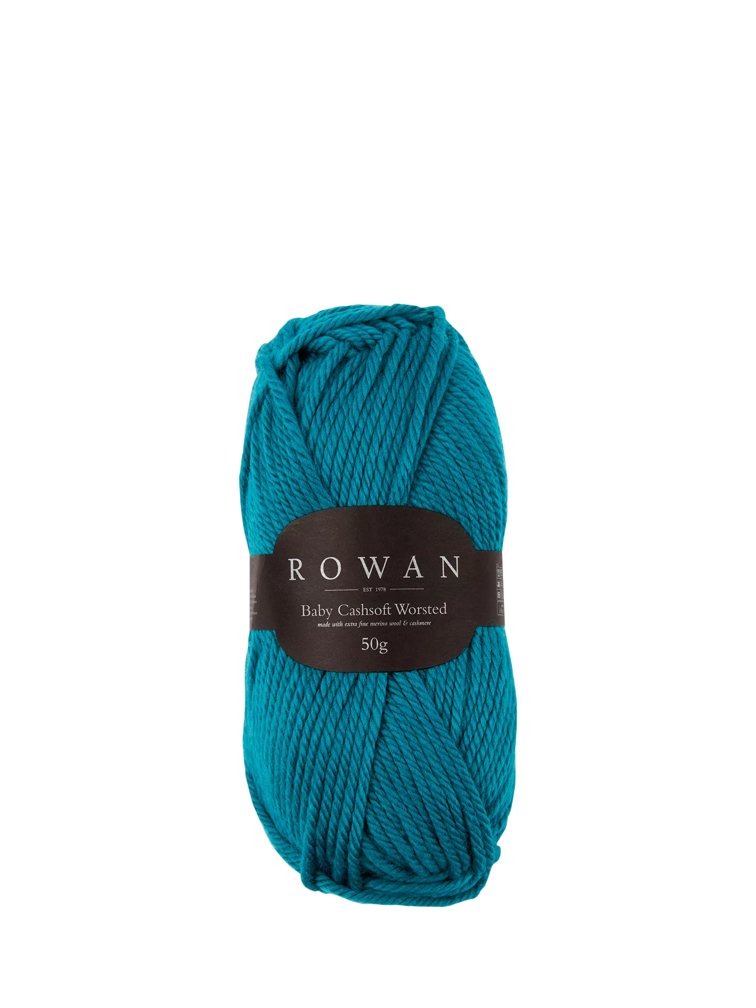 Rowan Baby Cashsoft Worsted Aran Knitting Yarn, 52g, Turquoise