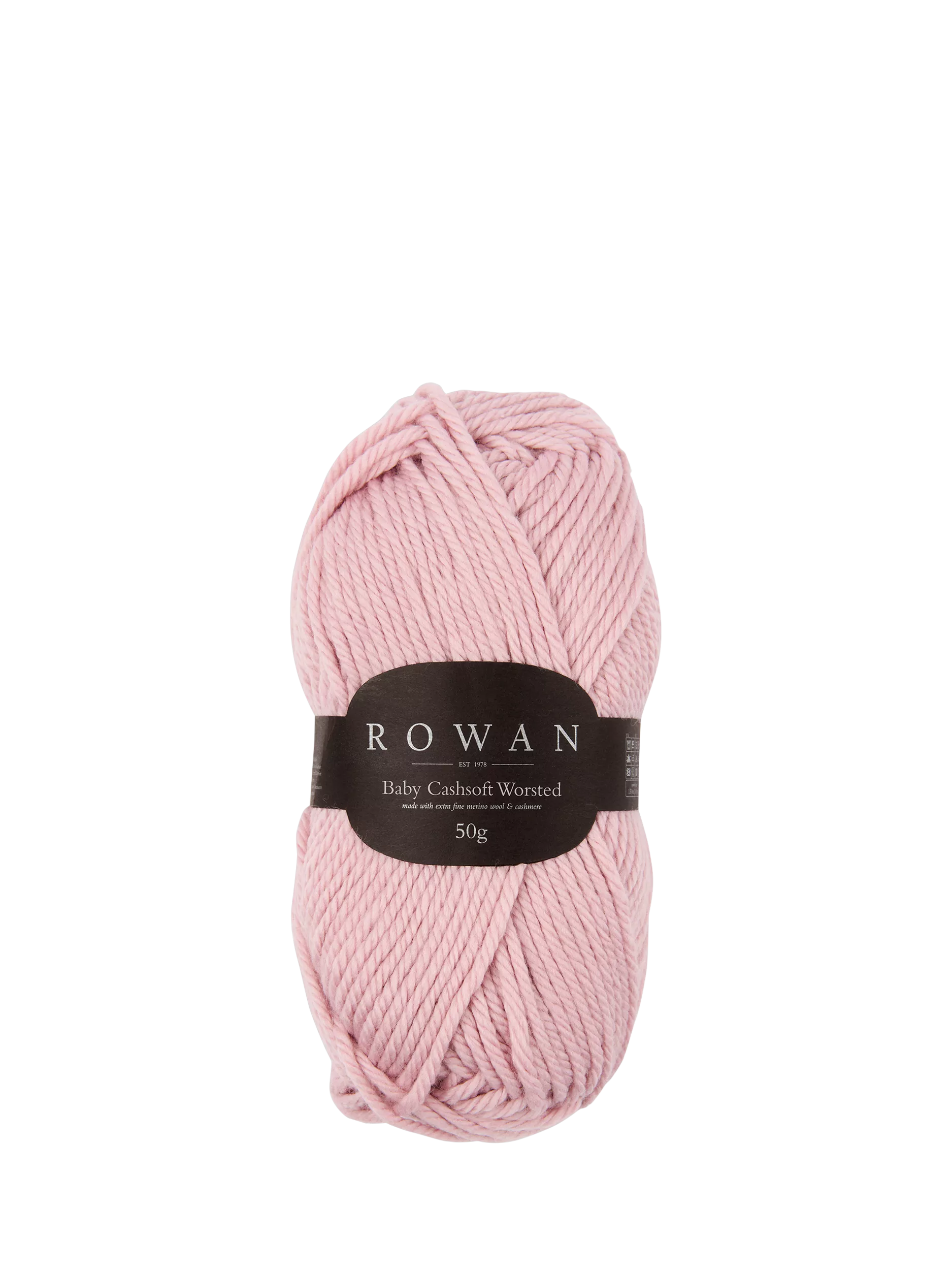 Rowan Baby Cashsoft Worsted Aran Knitting Yarn, 52g, Pink