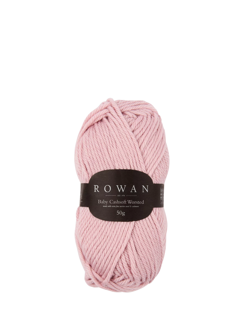 Rowan Baby Cashsoft Worsted Aran Knitting Yarn, 52g, Pink