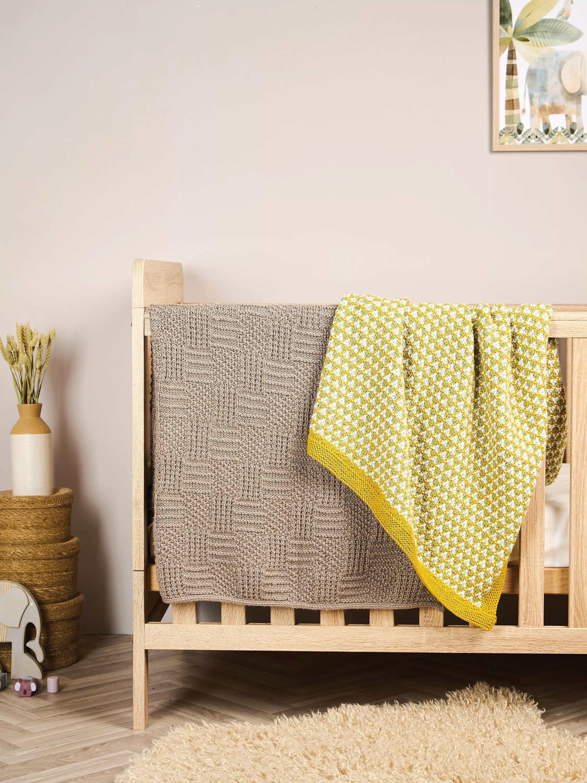 Rowan knitting pattern book Every Baby Blanket Collection, UK version