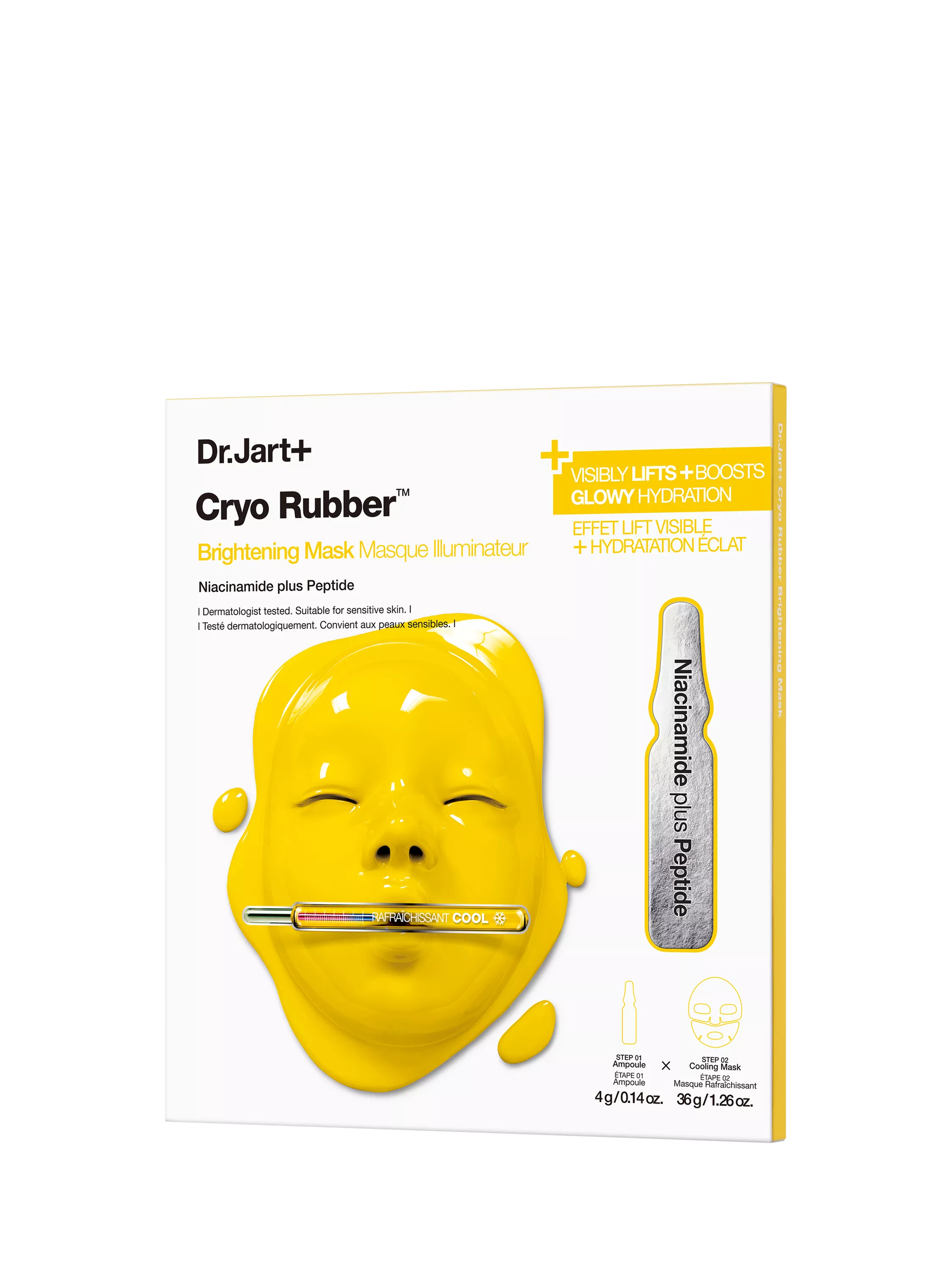 Dr.Jart+ Rubber Brightening Face Mask 40g, imported from the UK