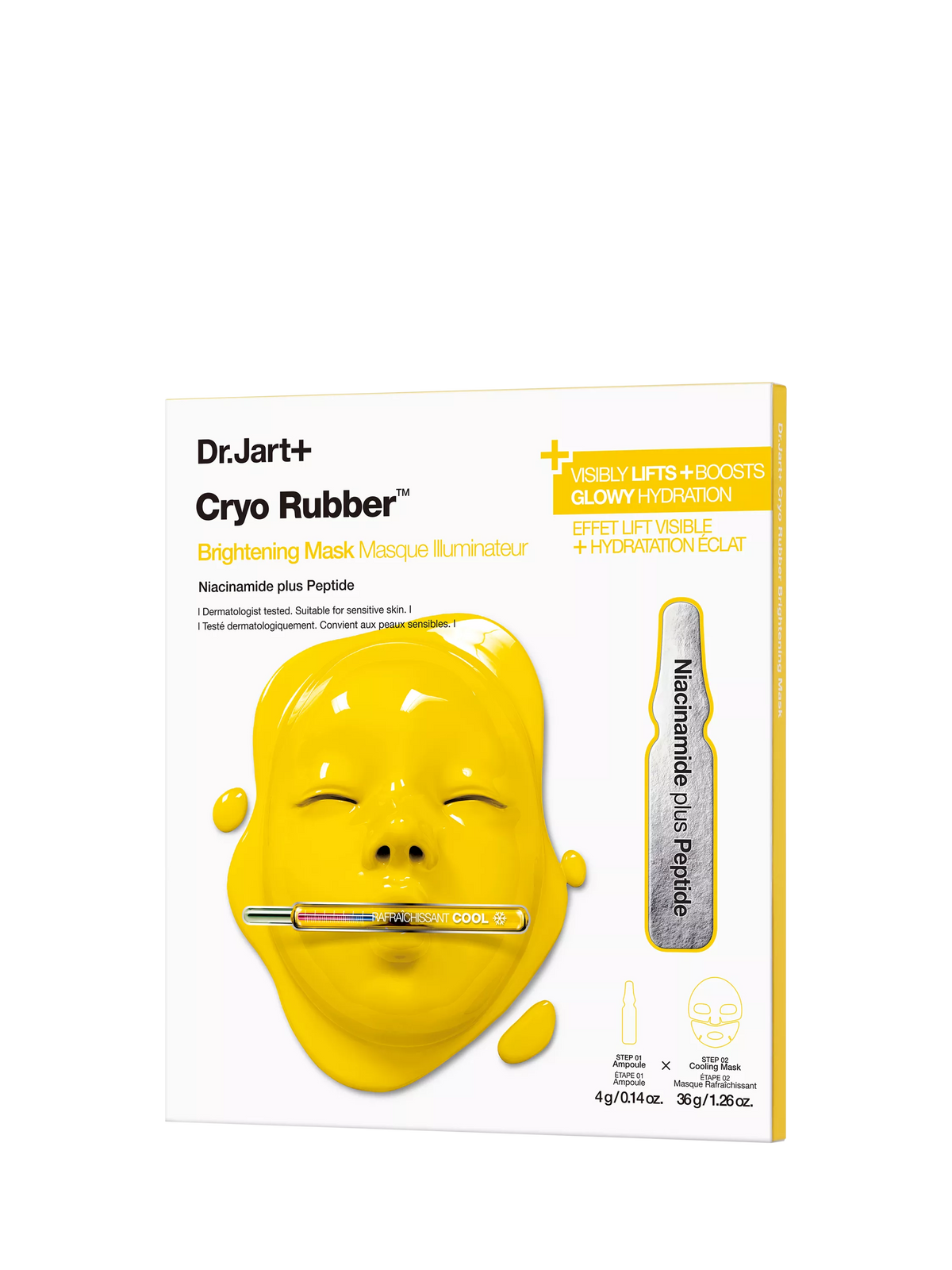 Dr.Jart+ Rubber Brightening Face Mask 40g, imported from the UK