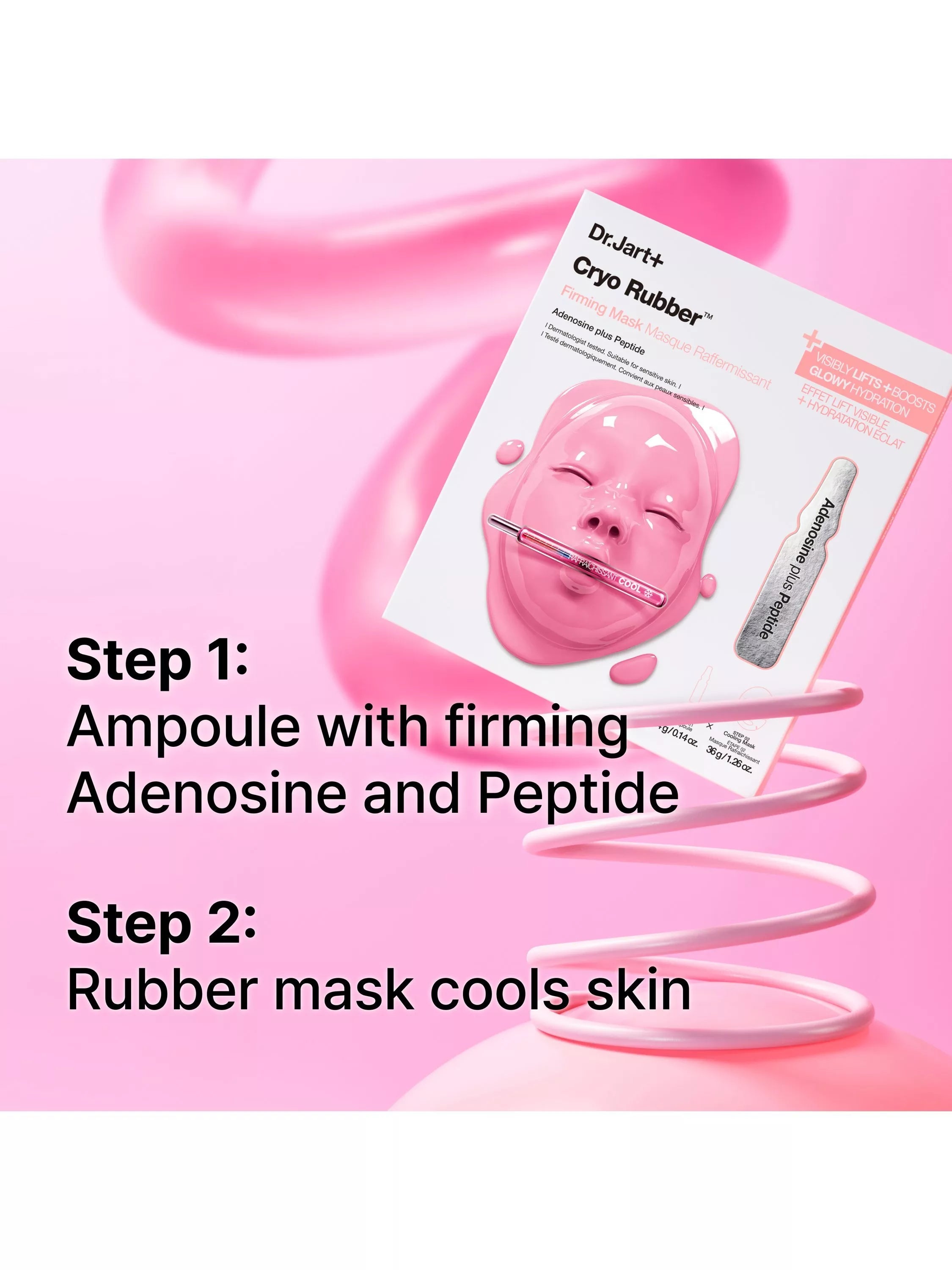 Dr.Jart+ Cryo Rubber Firming face mask 40g, UK version