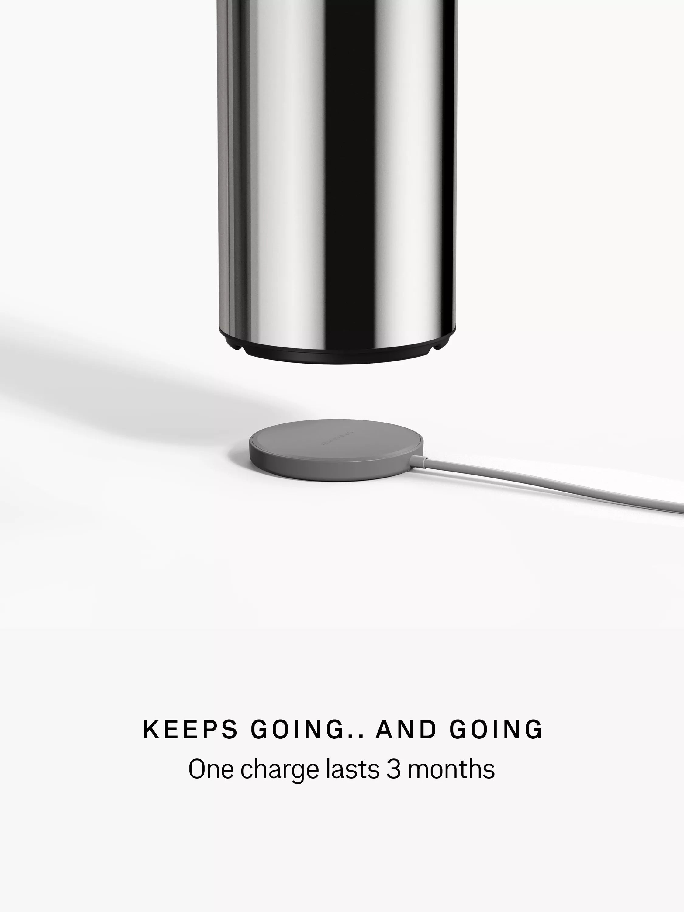 Simplehuman sensor soap pump brushed steel 414ml (British brand)