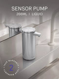 Simplehuman sensor soap dispenser stainless steel 266ml, UK version