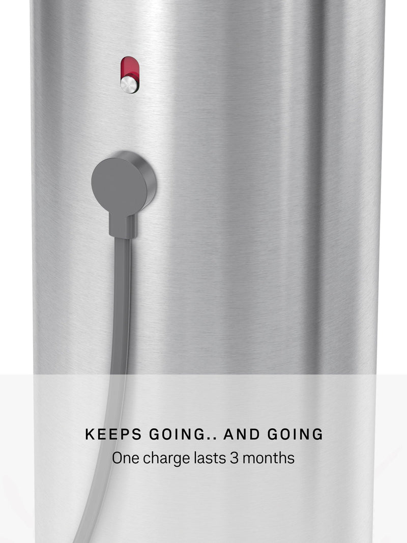 Simplehuman sensor soap dispenser stainless steel 266ml, UK version