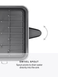 Simplehuman stainless steel dish rack, UK version