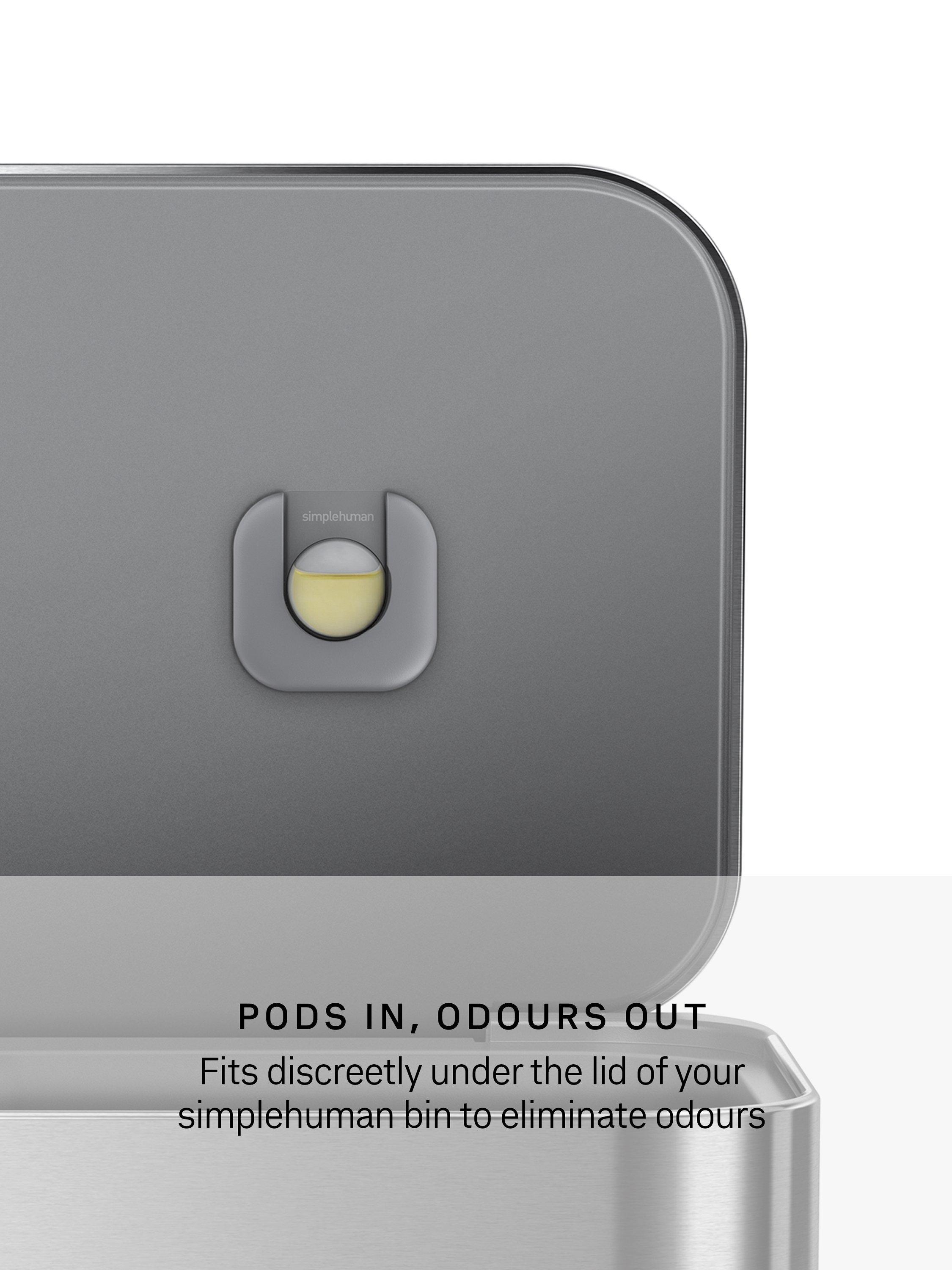 Simplehuman bin odour refill pods pack of 4 (British brand)