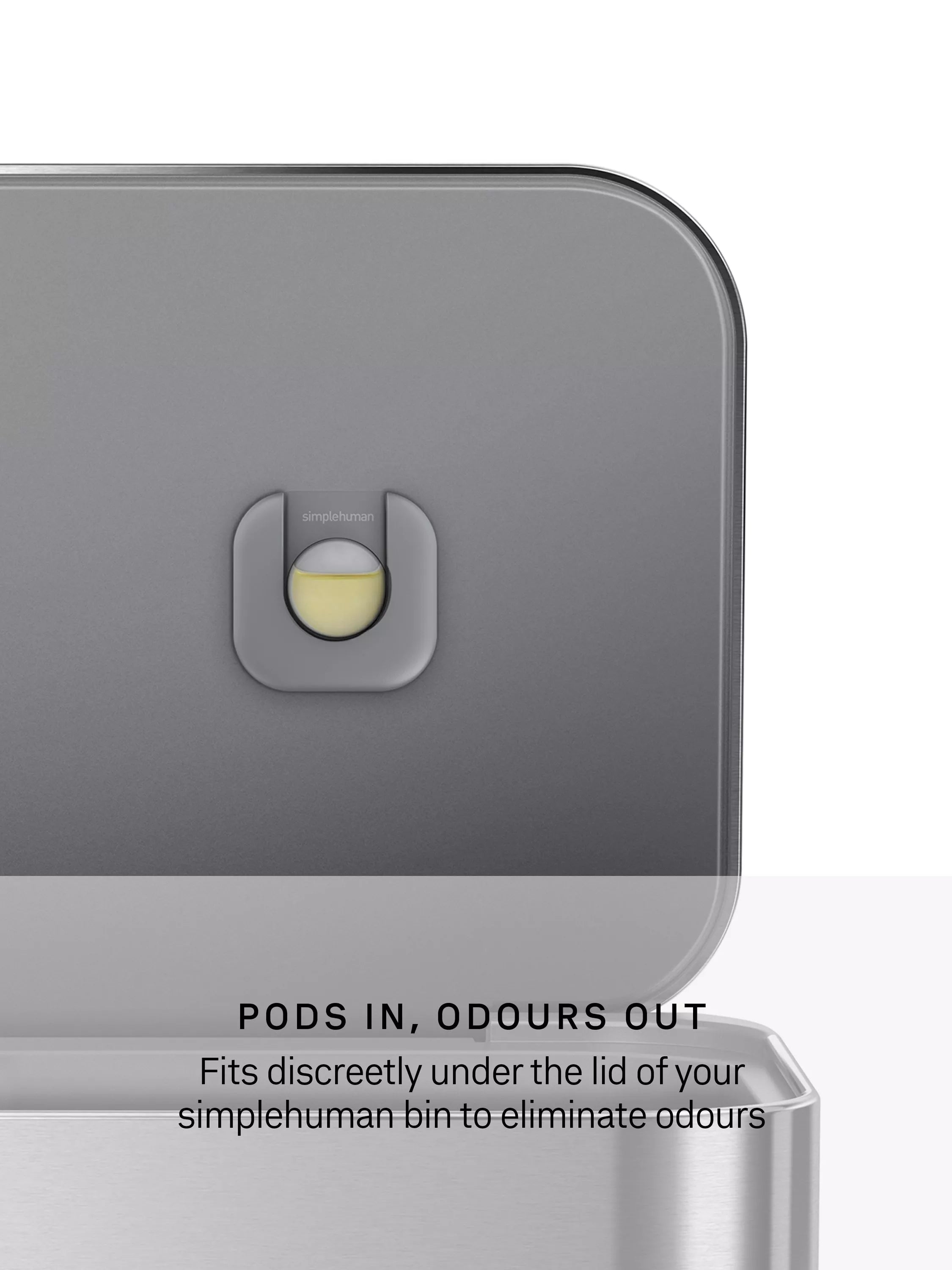 Simplehuman bin odour refill pods pack of 4 (British brand)
