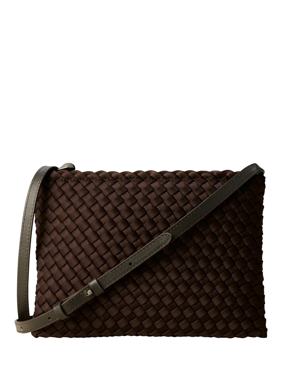 NAGHEDI Soho Woven Envelope Crossbody Bag, imported from the UK