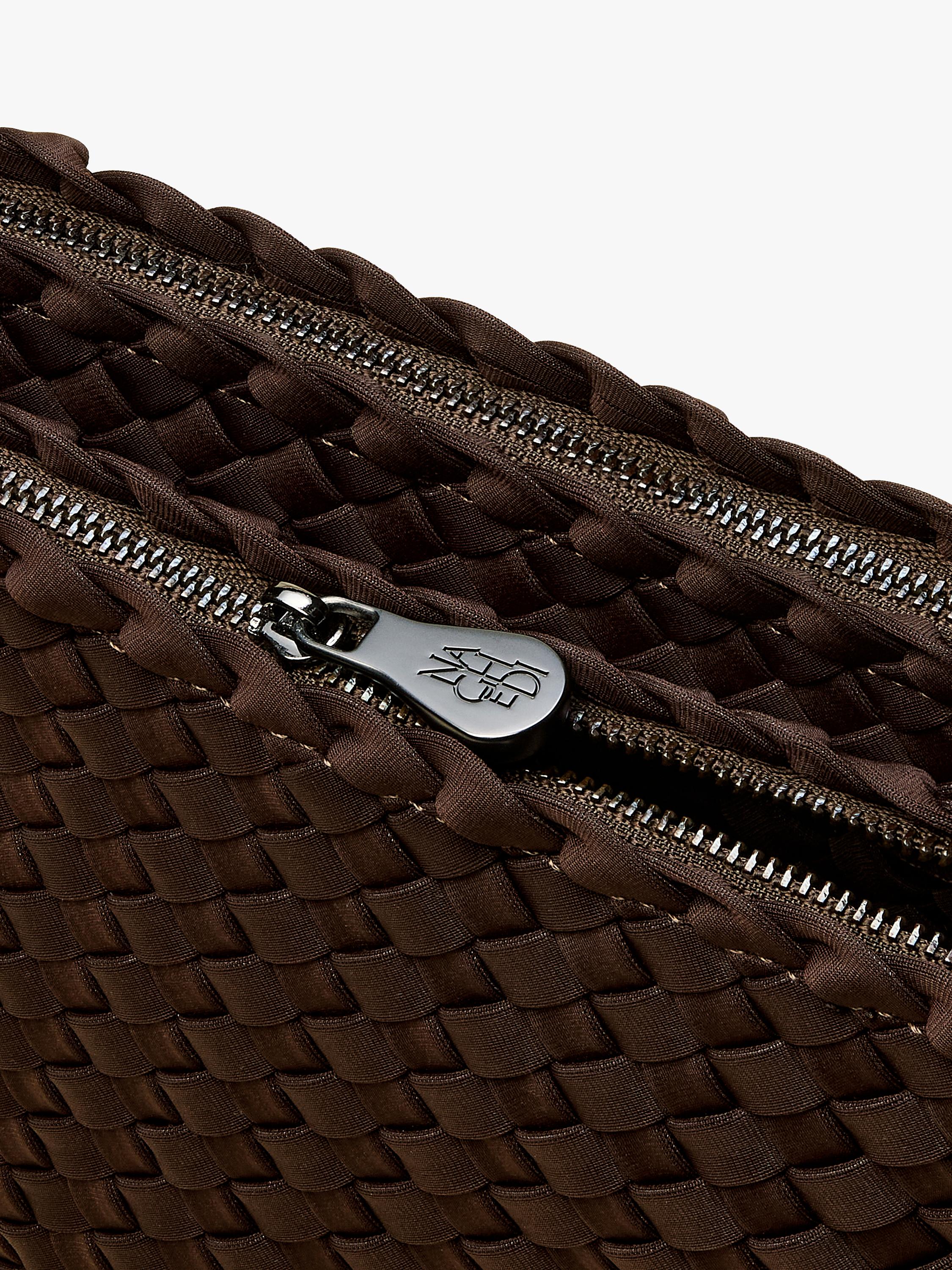 NAGHEDI Soho Woven Envelope Crossbody Bag, imported from the UK