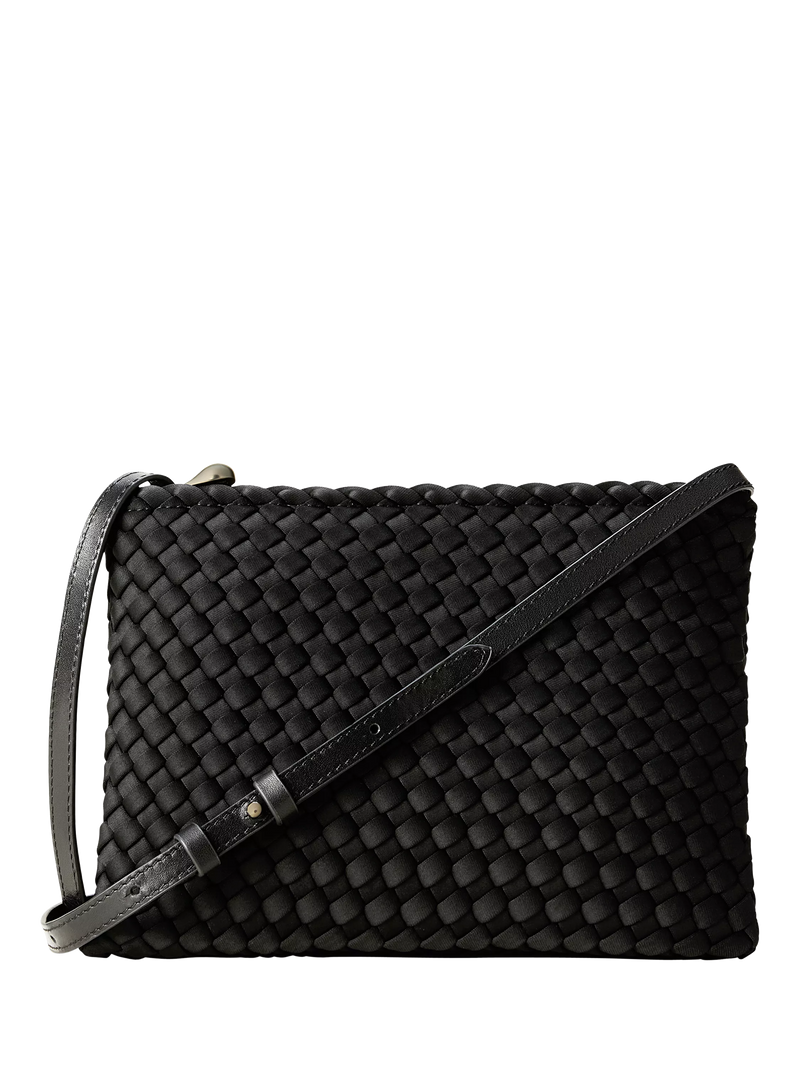 NAGHEDI Soho Woven Envelope Crossbody Bag