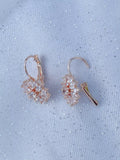 QueenMee Floral Diamante Earrings