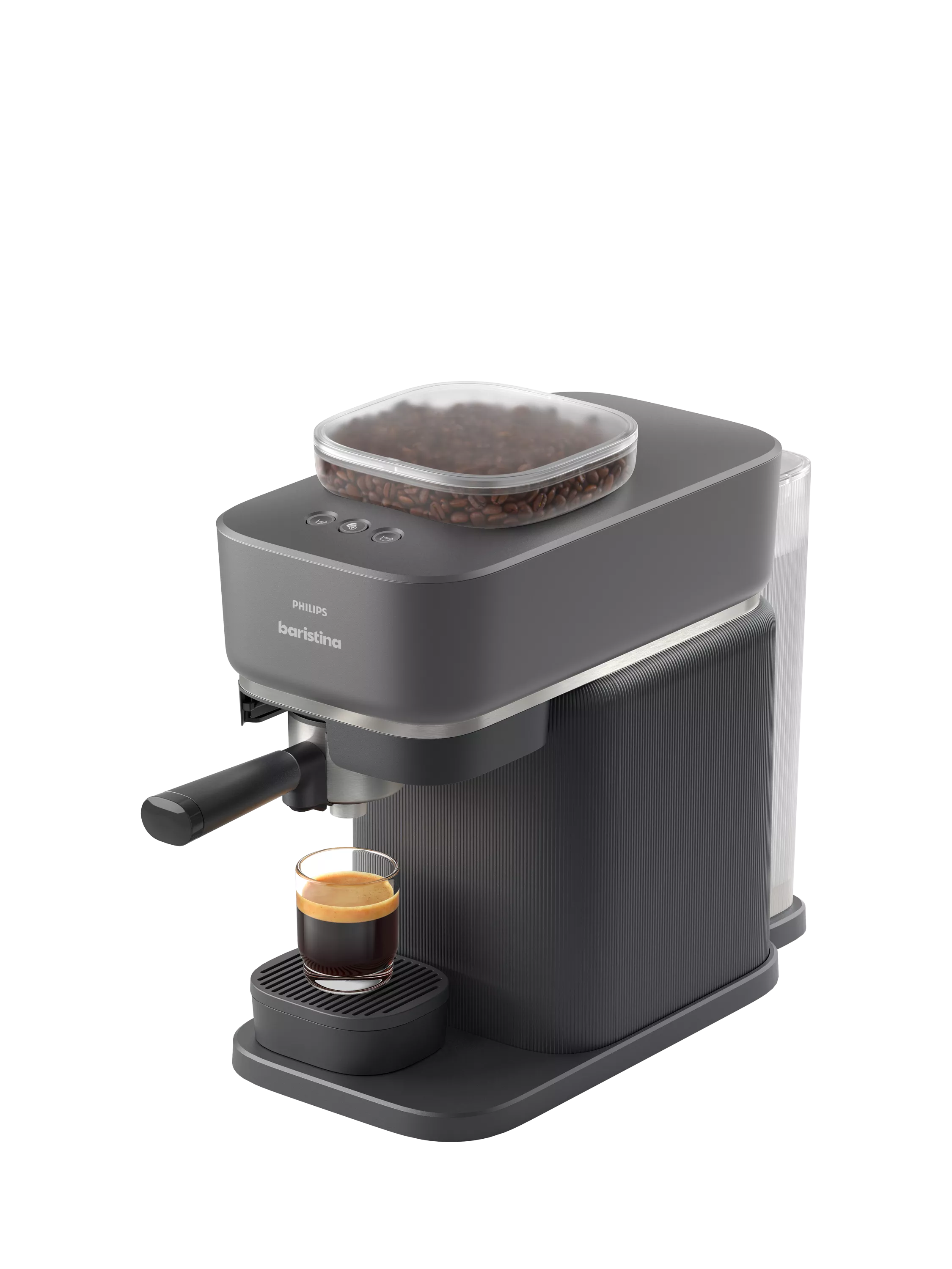 Philips Baristina automatic bean to cup coffee machine black - British product