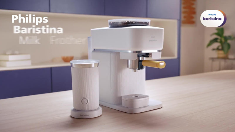 Philips Baristina bean to cup coffee machine and frother - British product