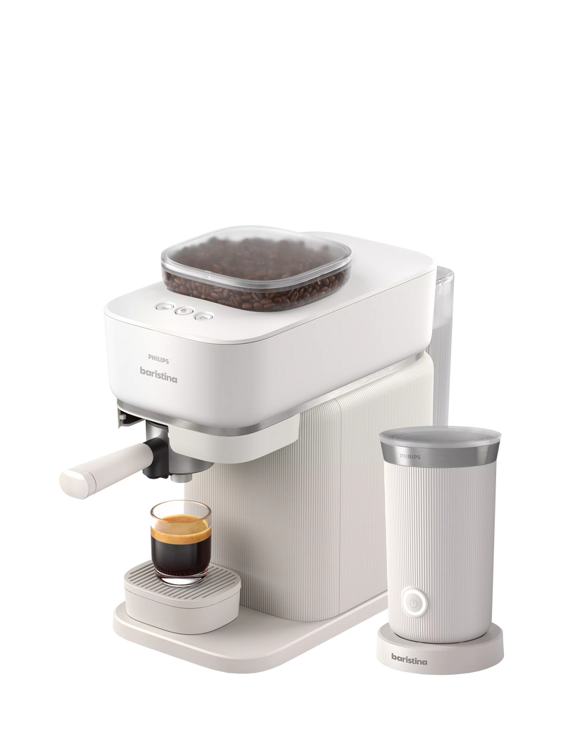 Philips Baristina bean to cup coffee machine white (British brand)