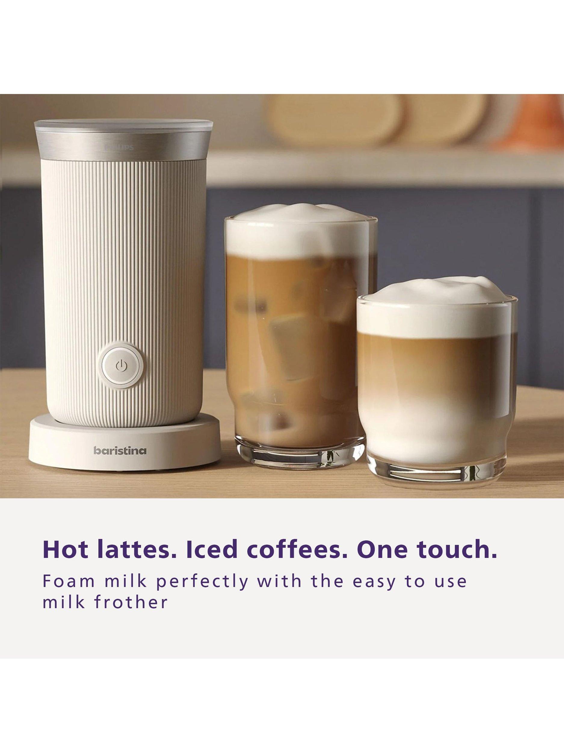 Philips Baristina bean to cup coffee machine white (British brand)