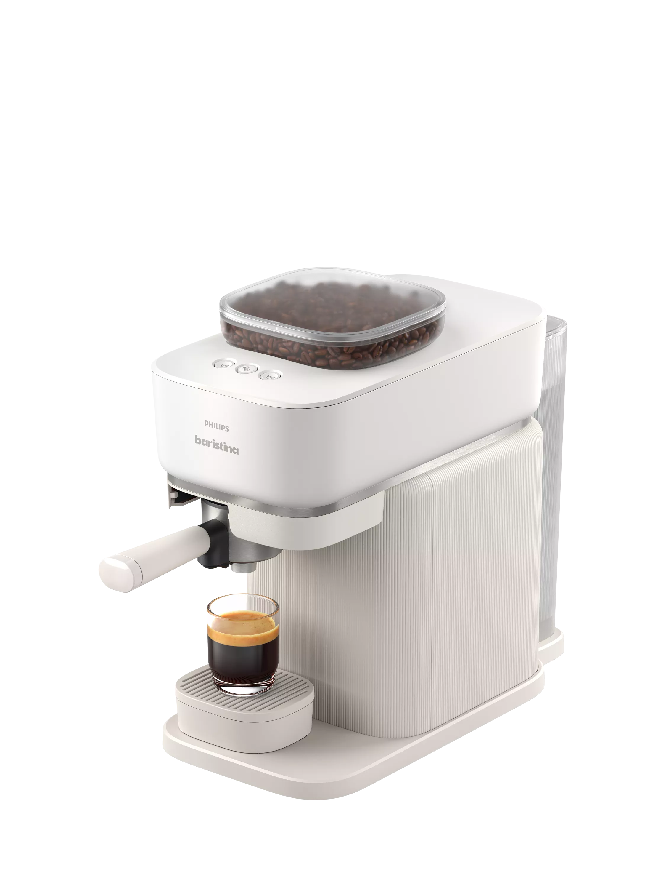 Philips Baristina automatic bean to cup coffee machine white (British brand)