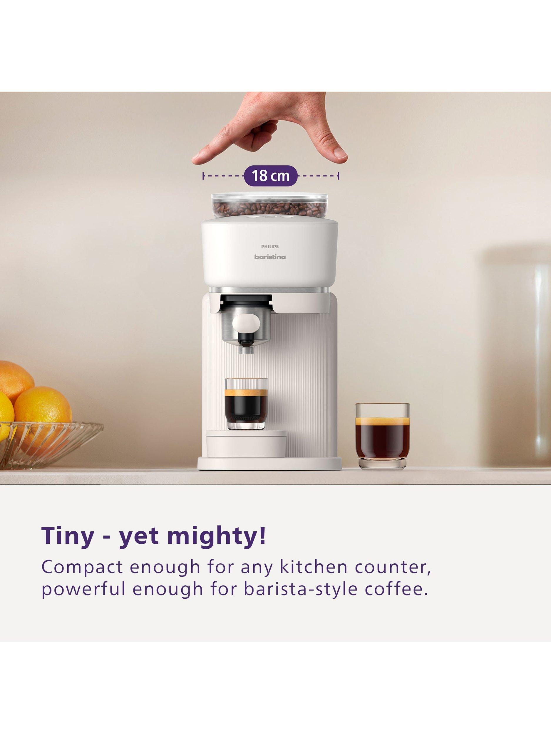 Philips Baristina automatic bean to cup coffee machine white (British brand)