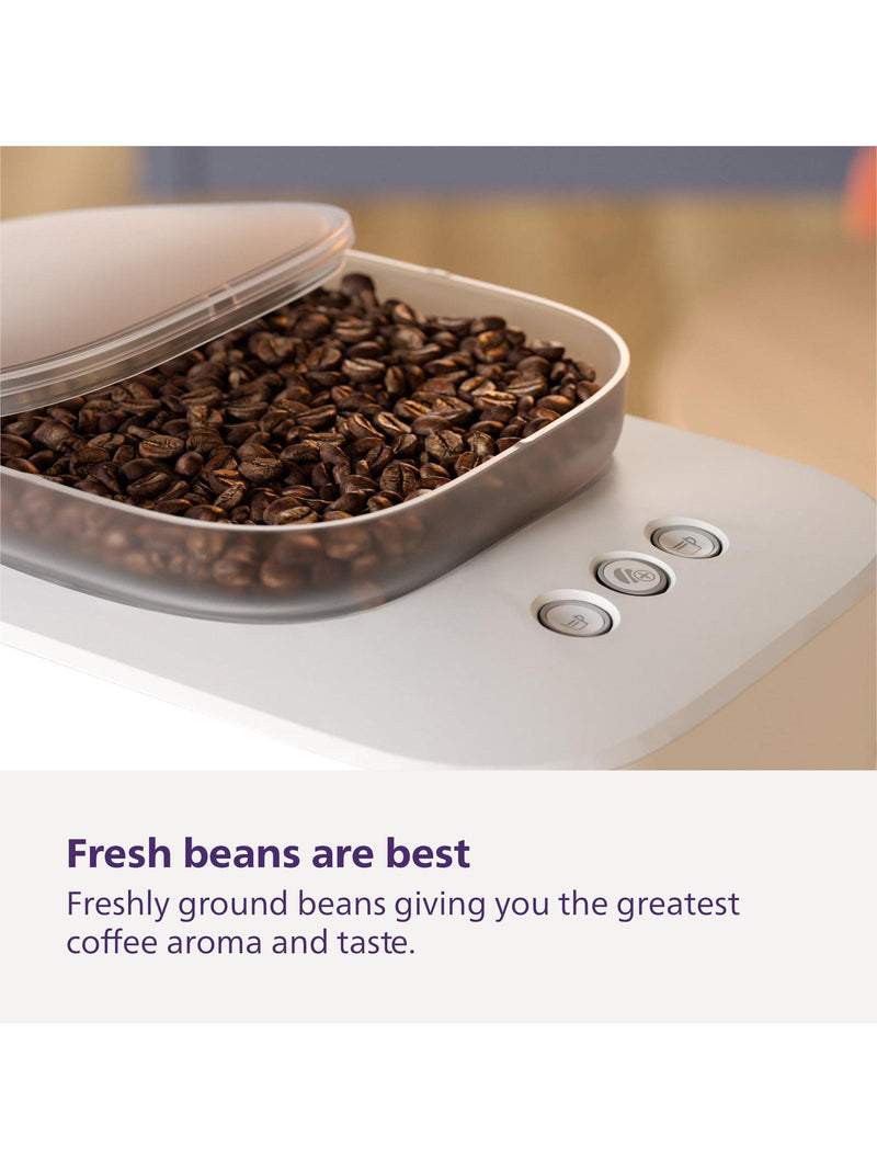 Philips Baristina automatic bean to cup coffee machine white (British brand)
