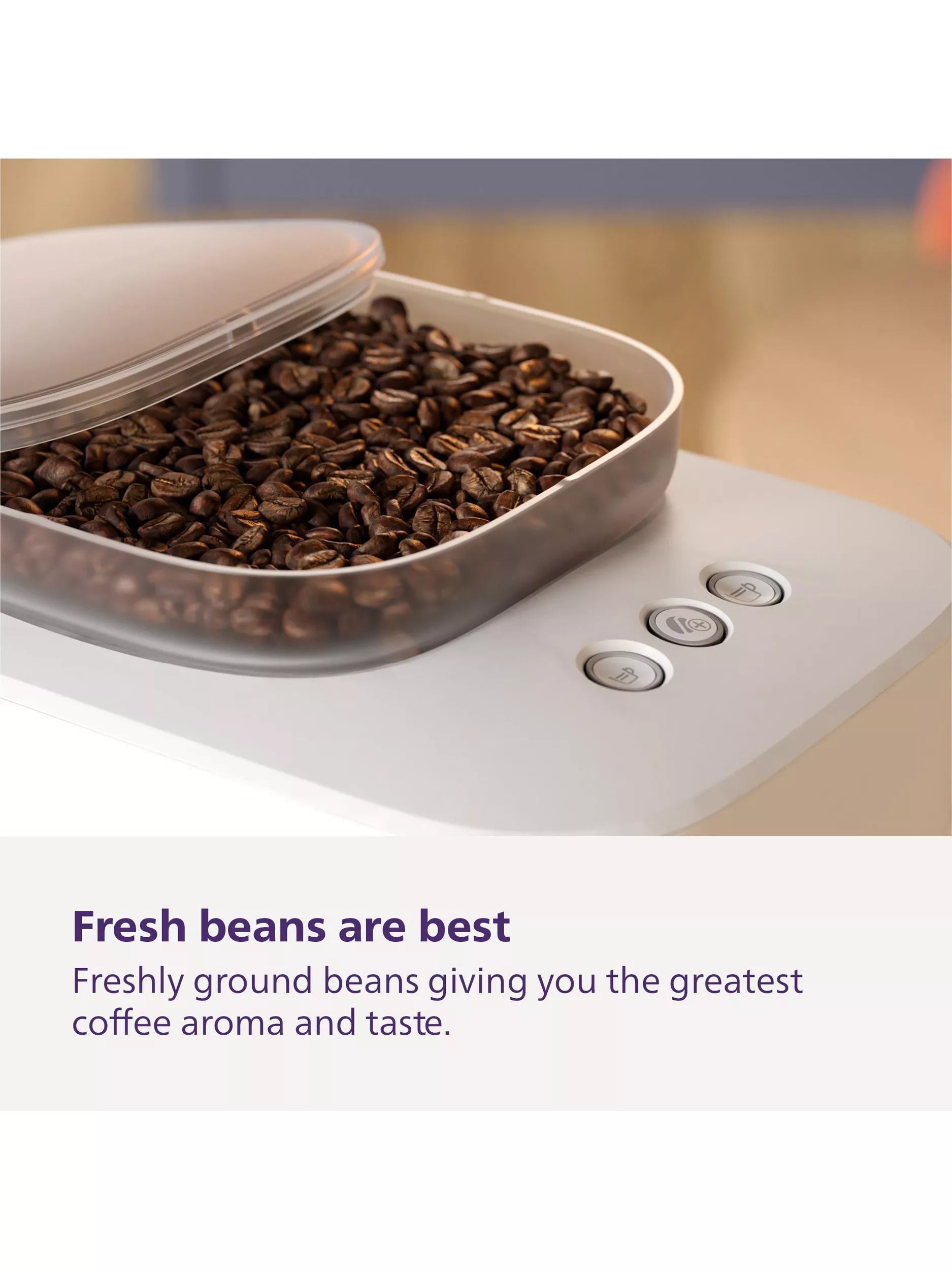Philips Baristina automatic bean to cup coffee machine white (British brand)