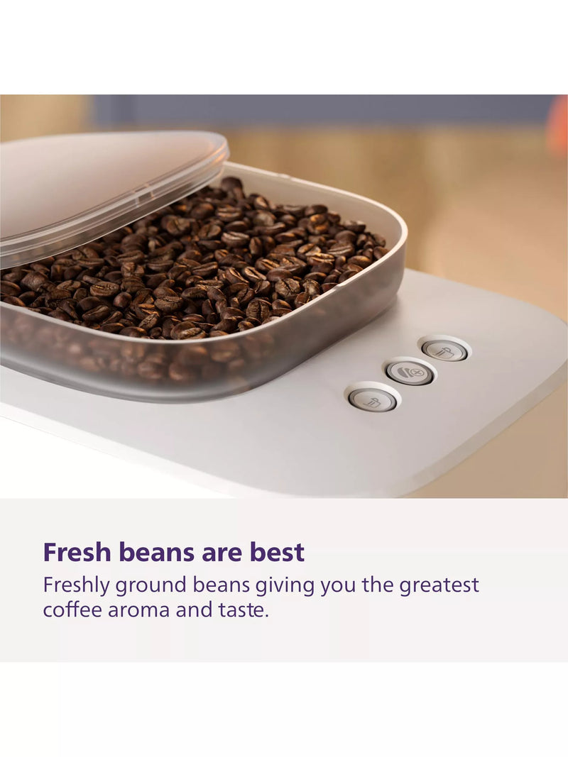 Philips Baristina automatic bean to cup coffee machine white (British brand)