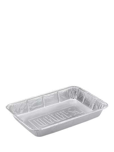 John Lewis Weber Large Aluminium BBQ Drip Trays, Pack of 10- Buy online at McGrocer