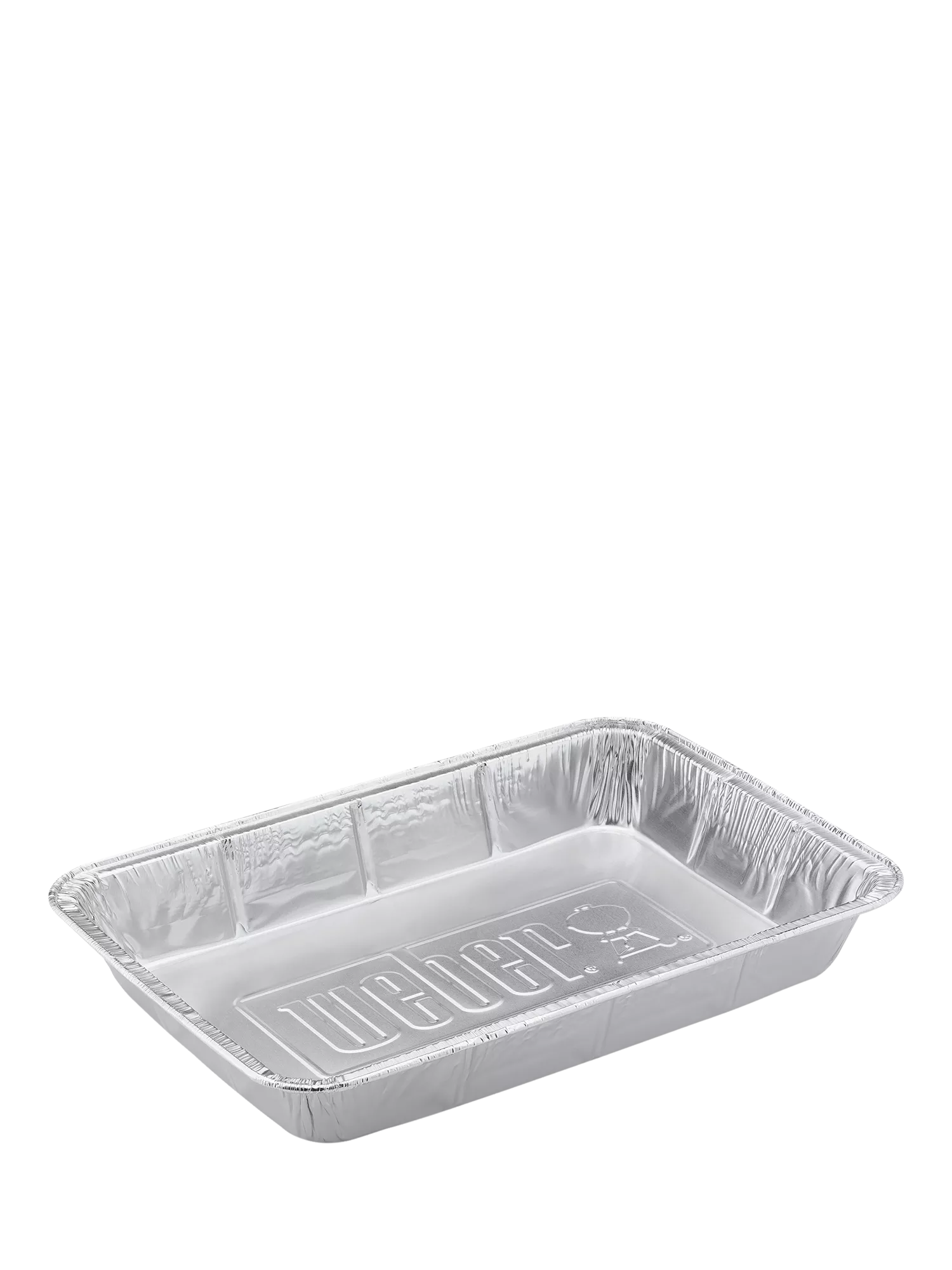 Weber large aluminium BBQ drip trays pack of 10 - British product
