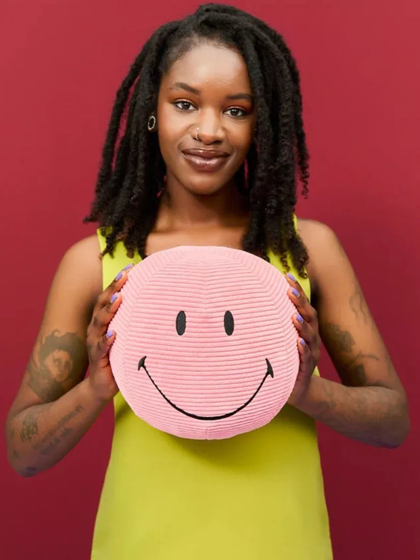 Bon Ton Toys Smiley plush pink 23cm - British product