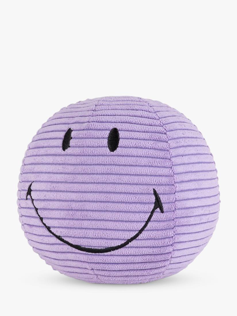 Bon Ton Toys smiley face plush purple 13cm - British product