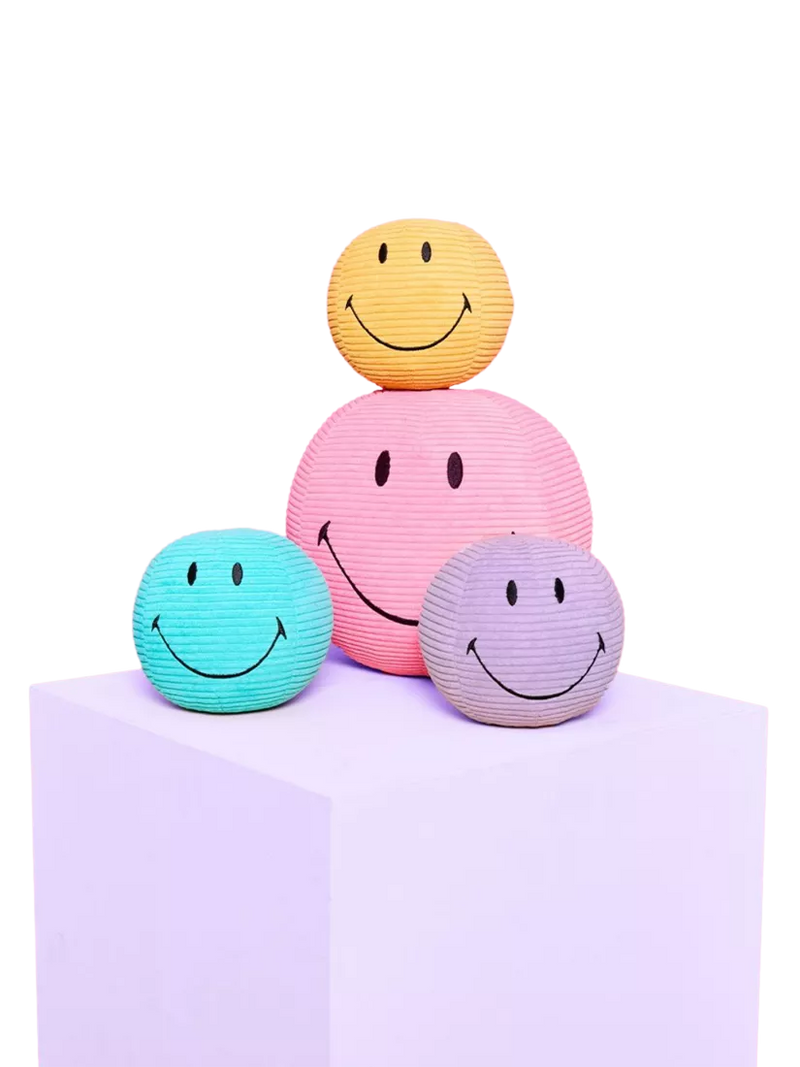 Bon Ton Toys smiley face plush purple 13cm - British product