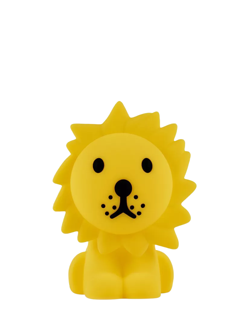 Mr Maria Lion nightlight yellow (British brand)