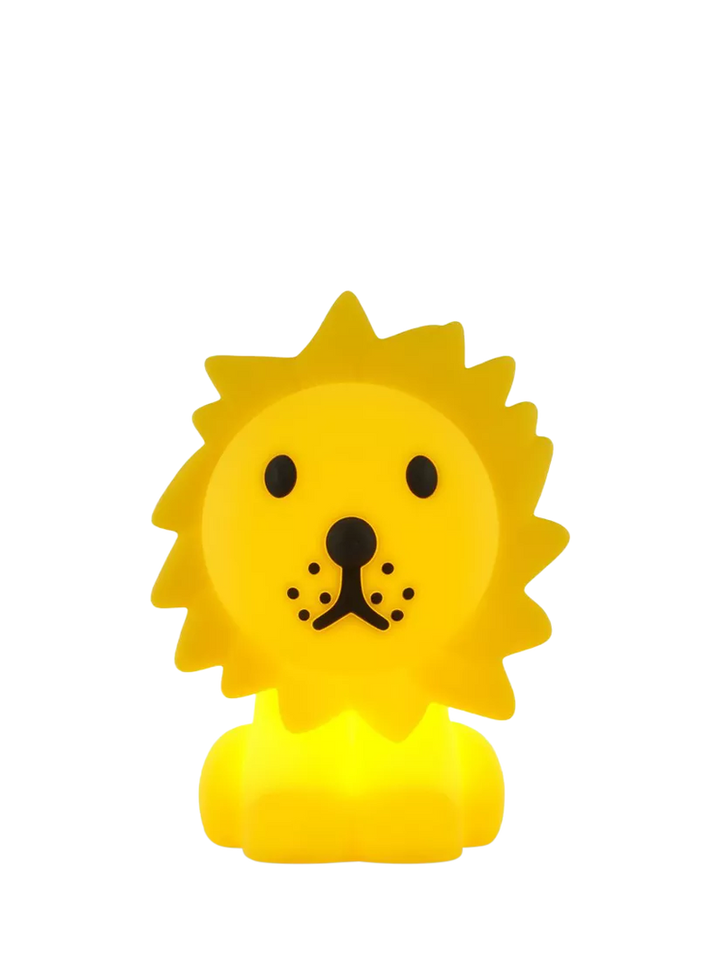 Mr Maria Lion nightlight yellow (British brand)