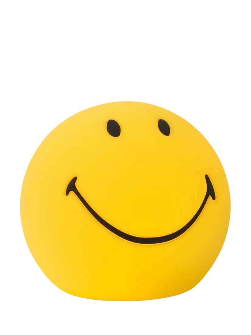 Mr Maria Smiley Light Lamp yellow silicone mini lamp, UK version