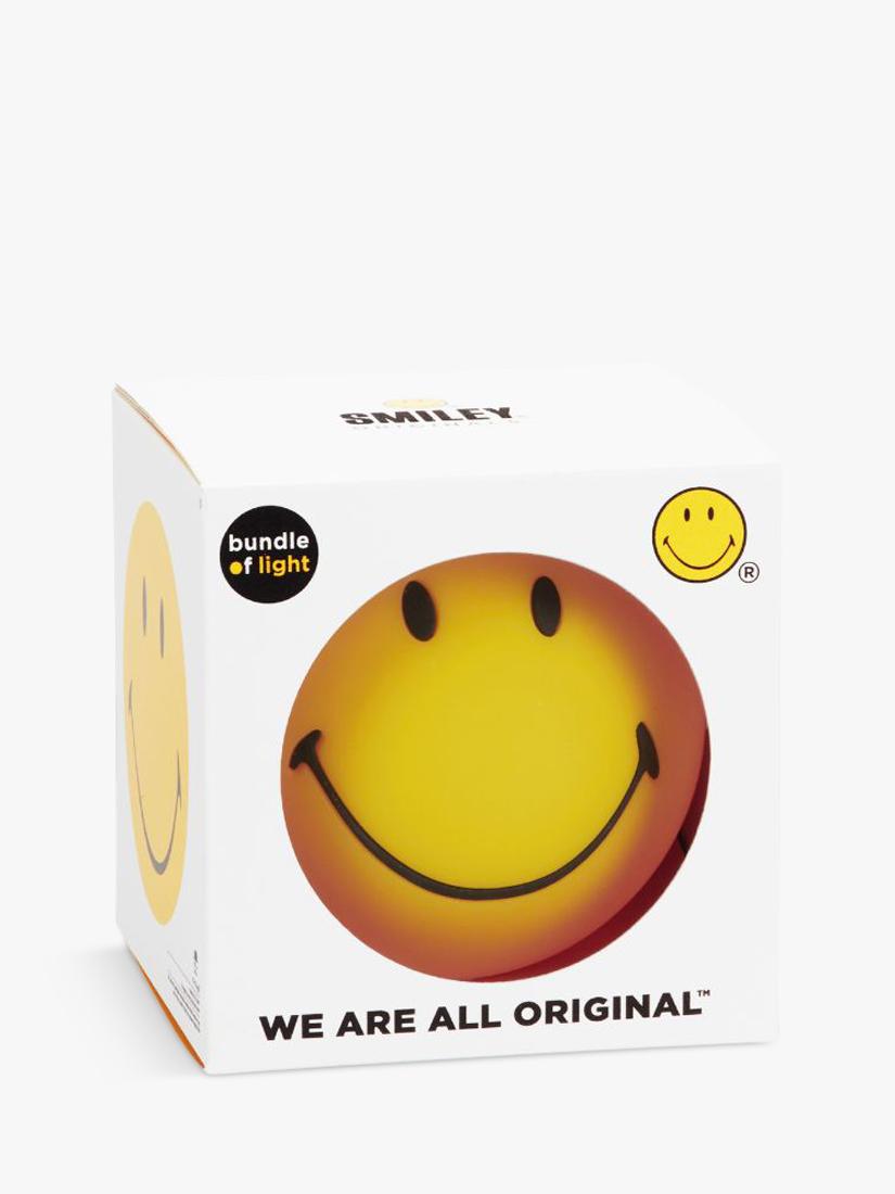 Mr Maria Smiley Light Lamp yellow silicone mini lamp, UK version