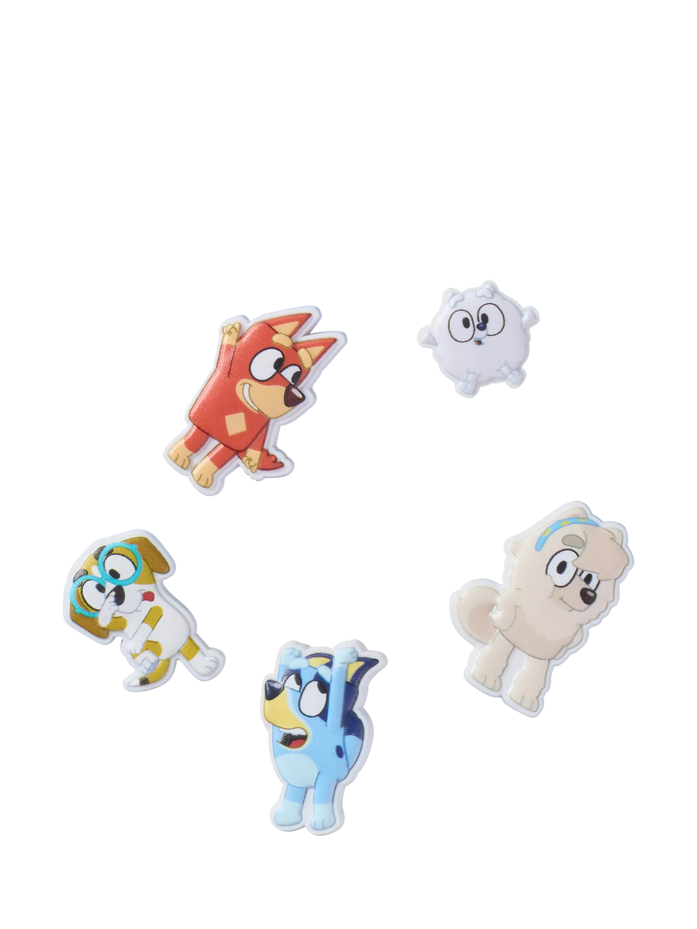 Crocs kids' Jibbitz charms Bluey 5-pack, UK version