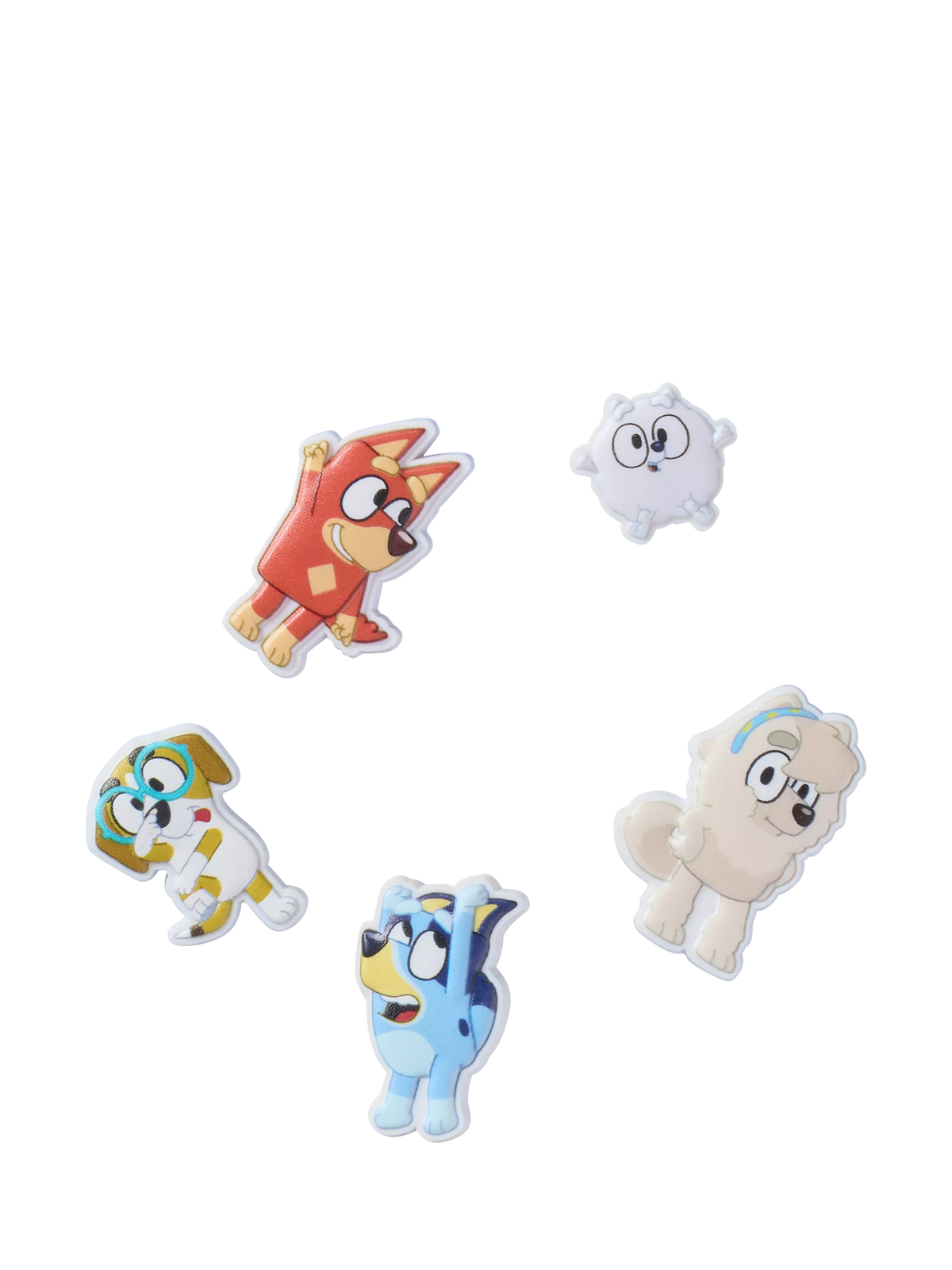 Crocs kids' Jibbitz charms Bluey 5-pack, UK version