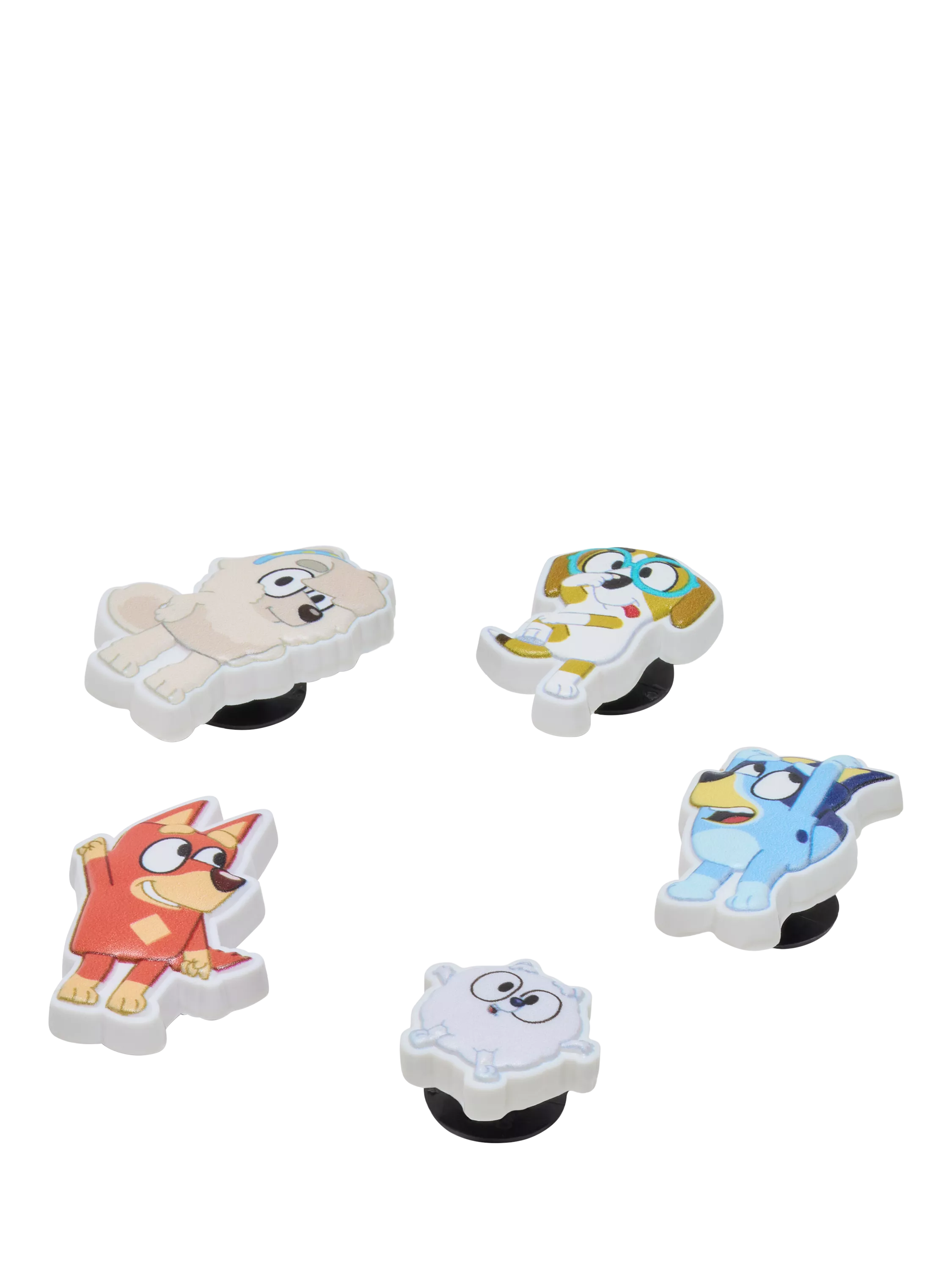 Crocs kids' Jibbitz charms Bluey 5-pack, UK version