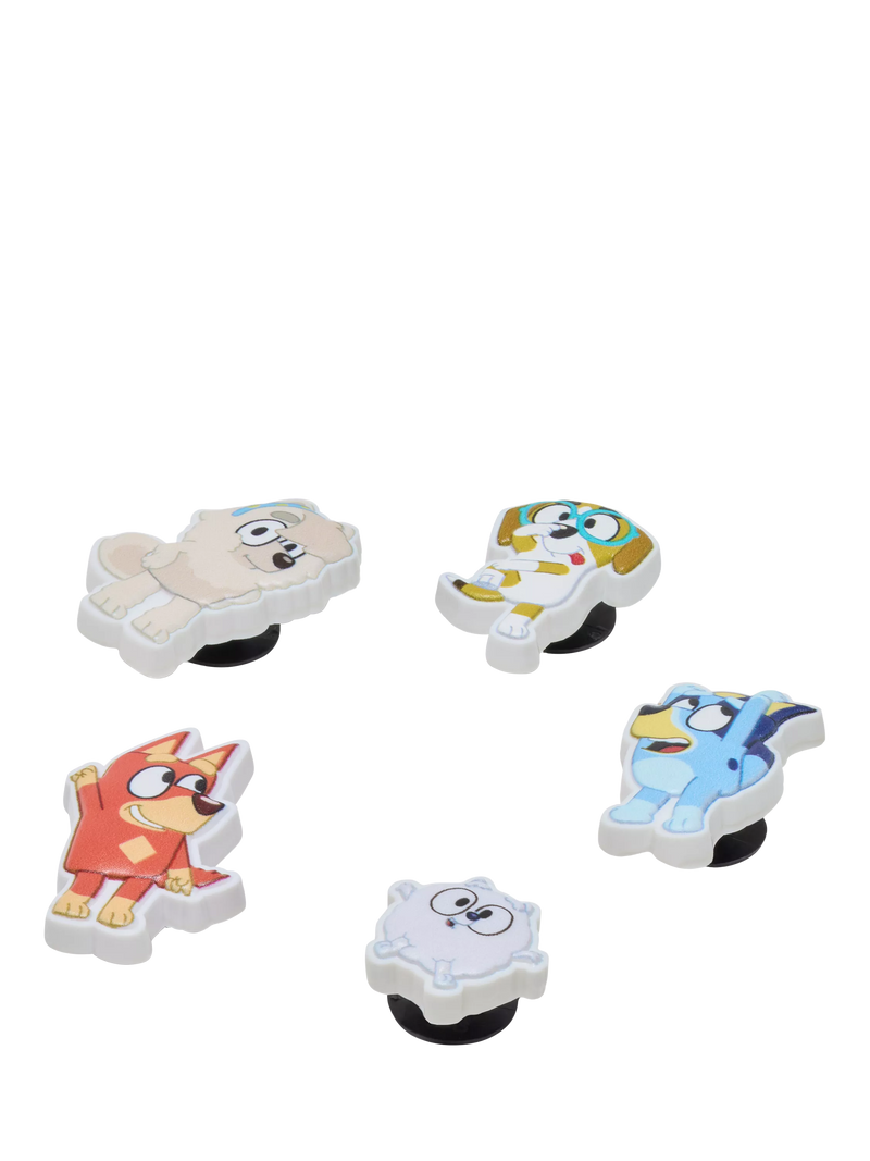Crocs kids' Jibbitz charms Bluey 5-pack, UK version
