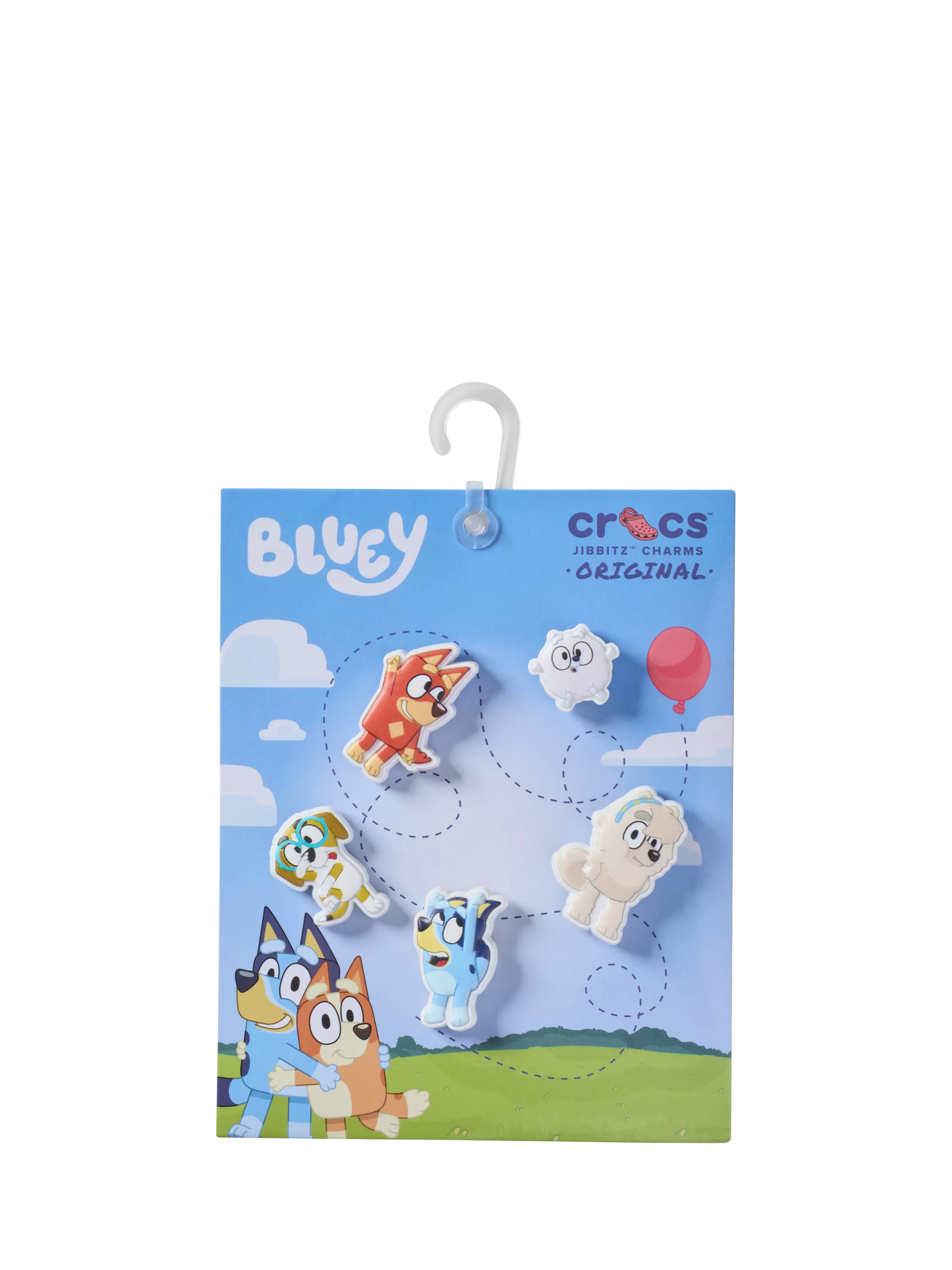 Crocs kids' Jibbitz charms Bluey 5-pack, UK version