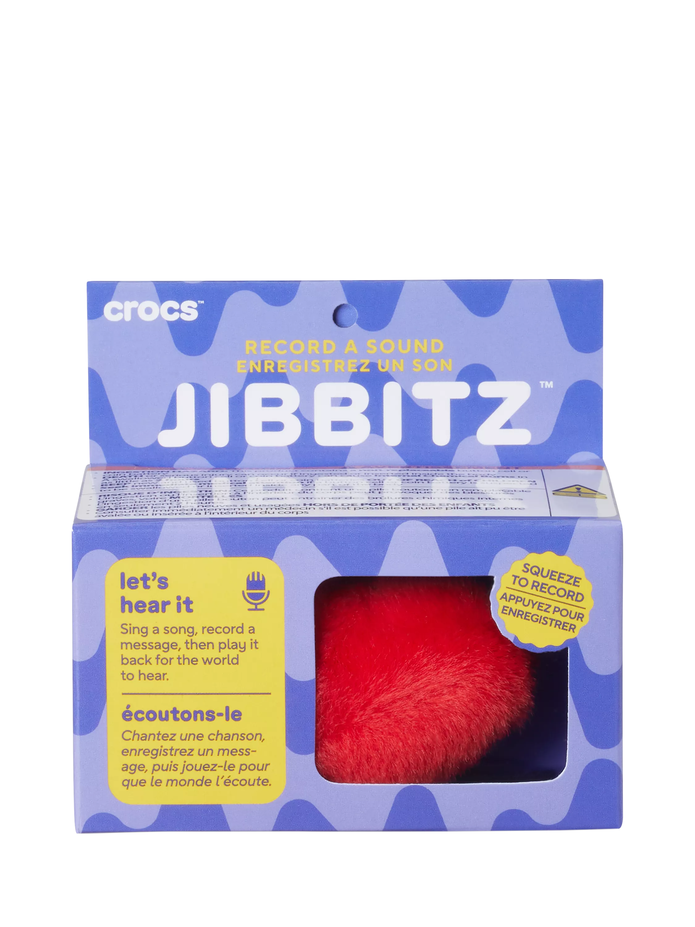Crocs Record A Sound Jibbitz shoe charm - British product