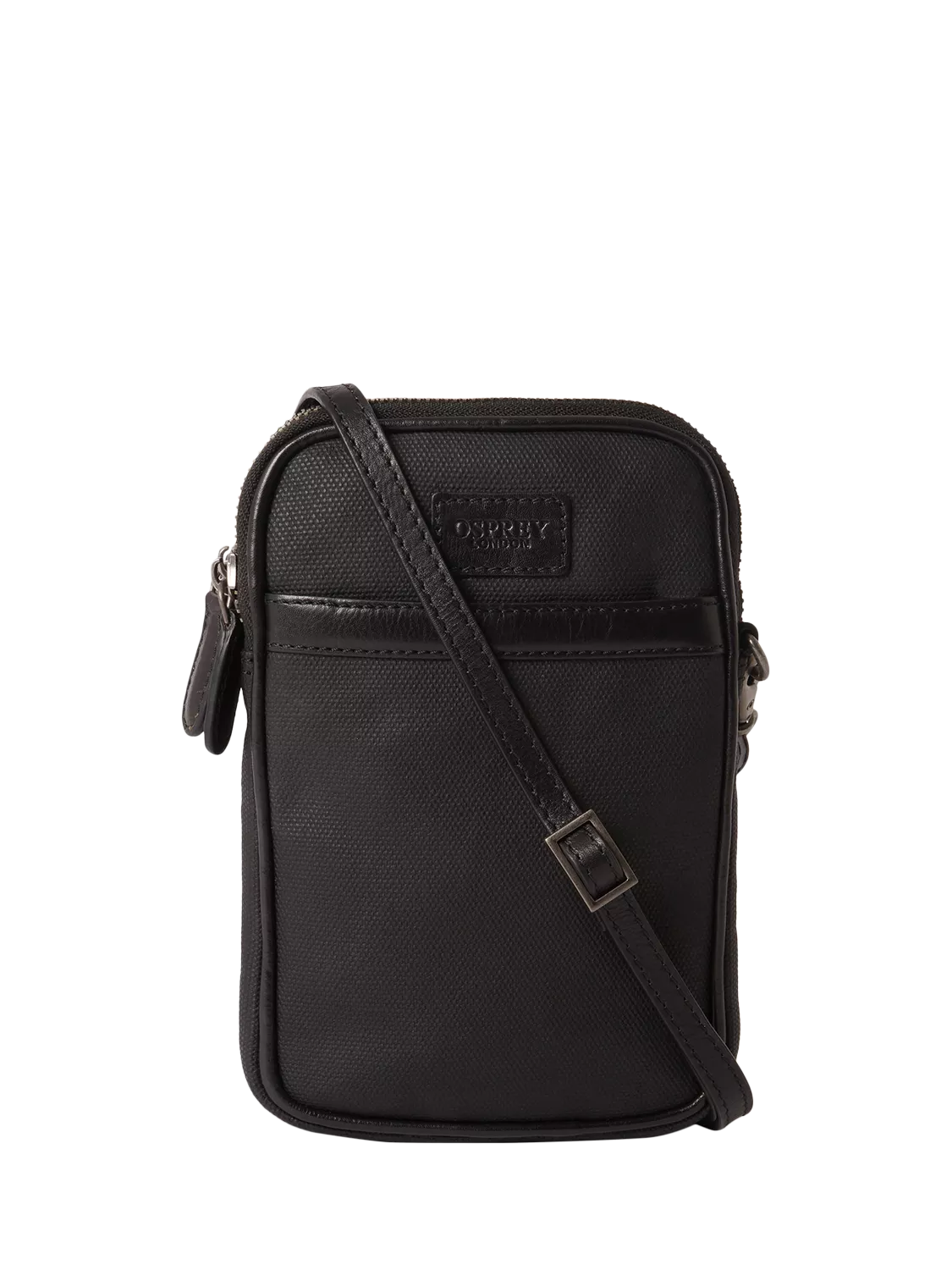 Osprey London Grantham phone bag crossbody waxed canvas 19x12x4cm, UK version