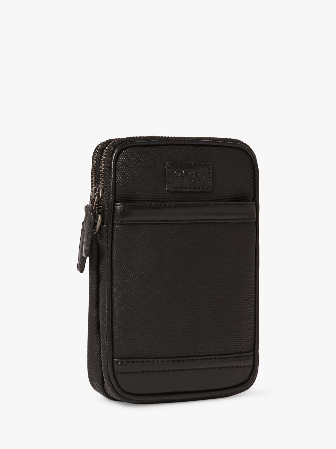 Osprey London Grantham phone bag crossbody waxed canvas 19x12x4cm, UK version