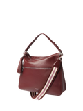 OSPREY LONDON Stella Leather Hobo Bag, Merlot