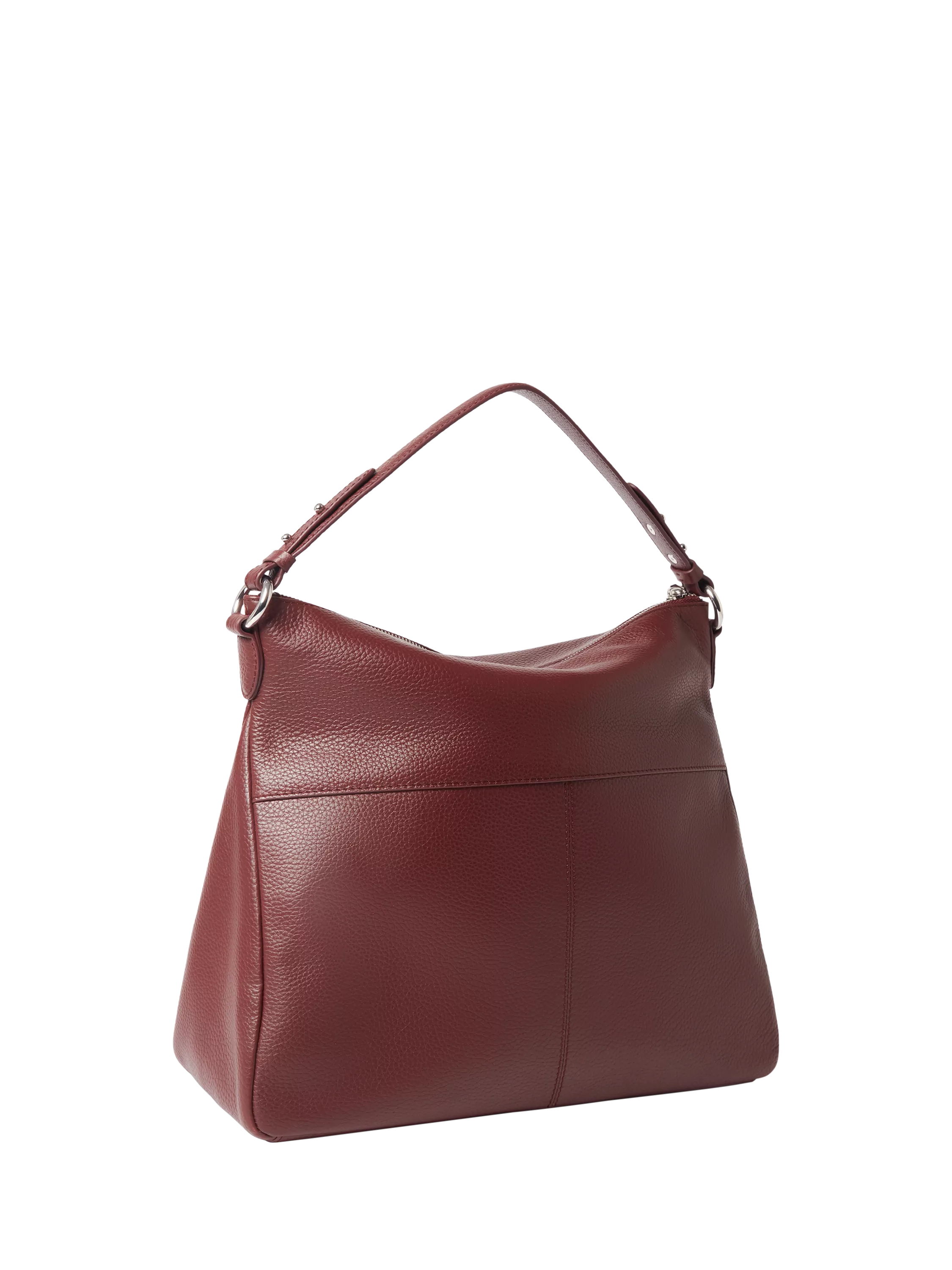 Osprey London Stella leather hobo bag with two straps (British brand)